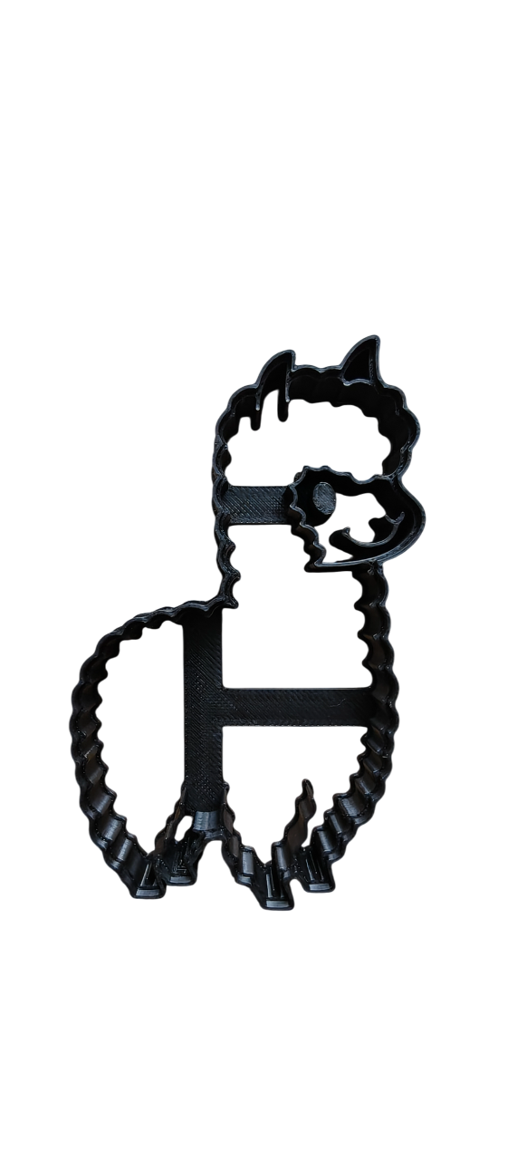 Lama Ausstechform, Keksausstecher - CPrints 3D