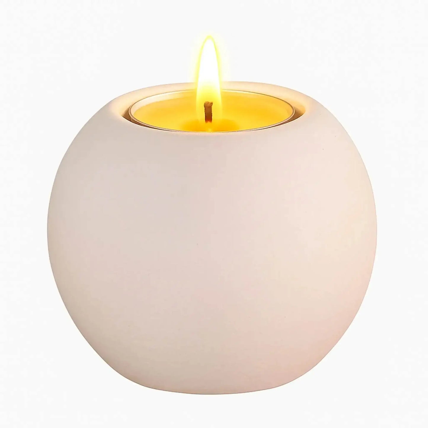 A weighted tealight holder – for DIY & real atmosphere