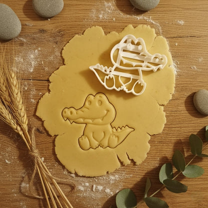 Krokodil Keksausstecher - Perfekte Ausstechform für kreative Kekse