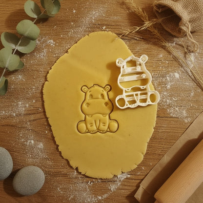 Nilpferd Keksausstecher – Ausstechform für kreative Keks-Designs