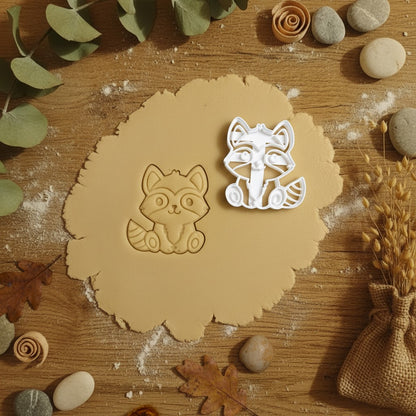 Waschbär Ausstechform, Keksausstecher