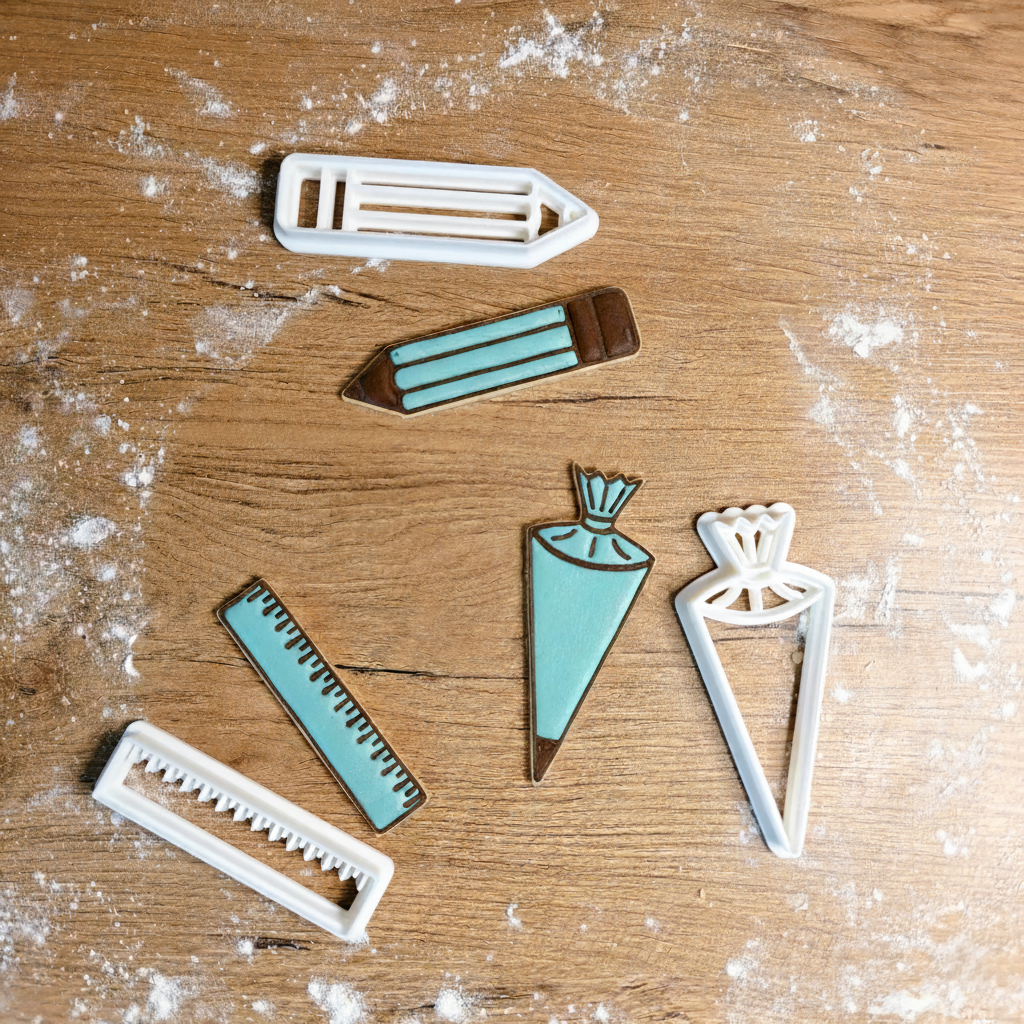 Einschulung Ausstechformen, Keksausstecher - CPrints 3D