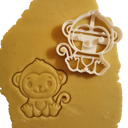 Affe Ausstechform für kreative Kekse – Ideal für Backvergnügen