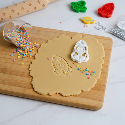 Rakete Ausstechform, Keksausstecher