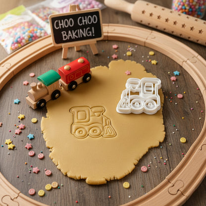 Lokomotive Keksausstecher - Perfekte Ausstechform für kreative Keksideen