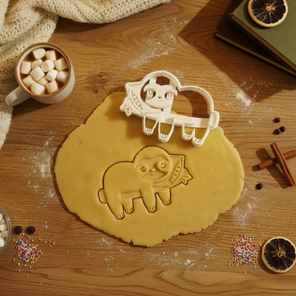 Faultier Ausstechform, Keksausstecher