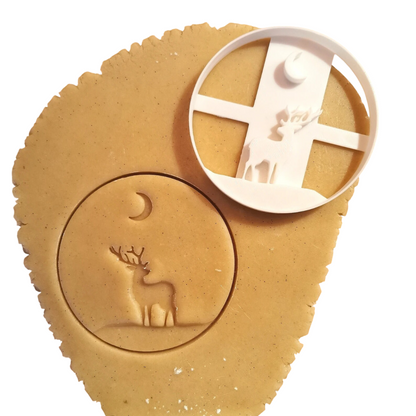 Hirsch Ausstechform für kreative Kekse und Backideen