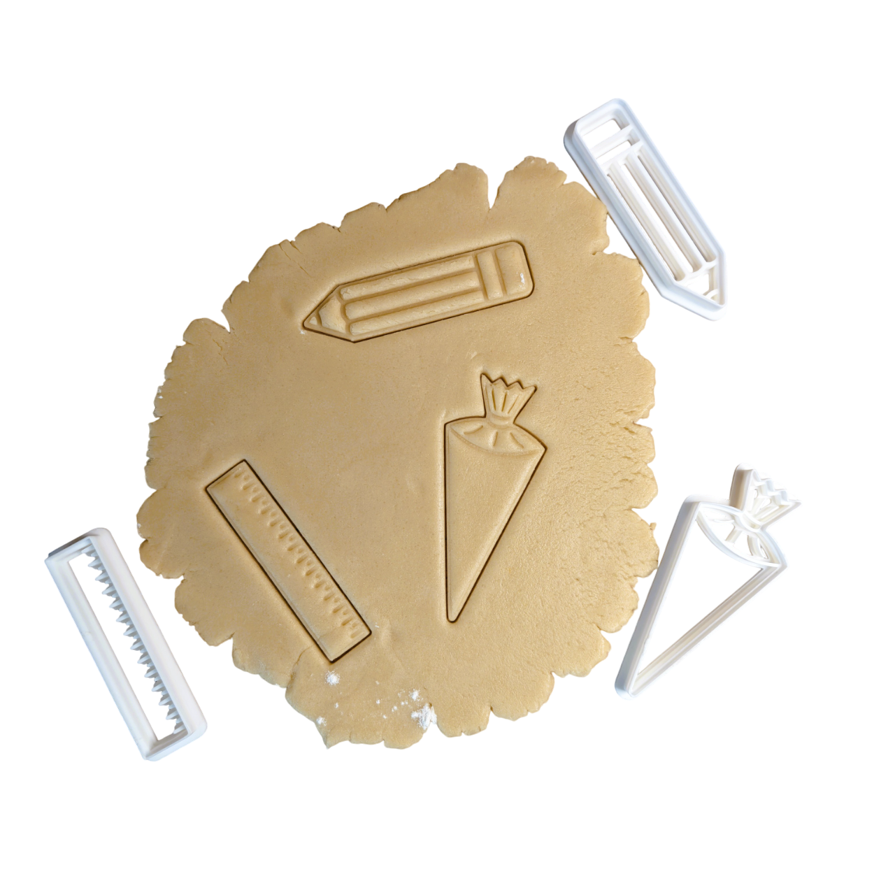 Einschulung Ausstechformen, Keksausstecher