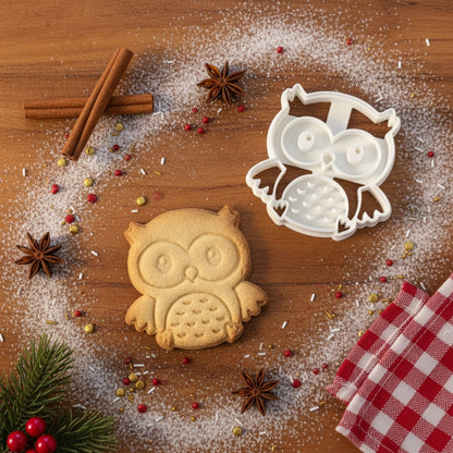 Eule Keksausstecher – Ausstechform für kreative Backideen