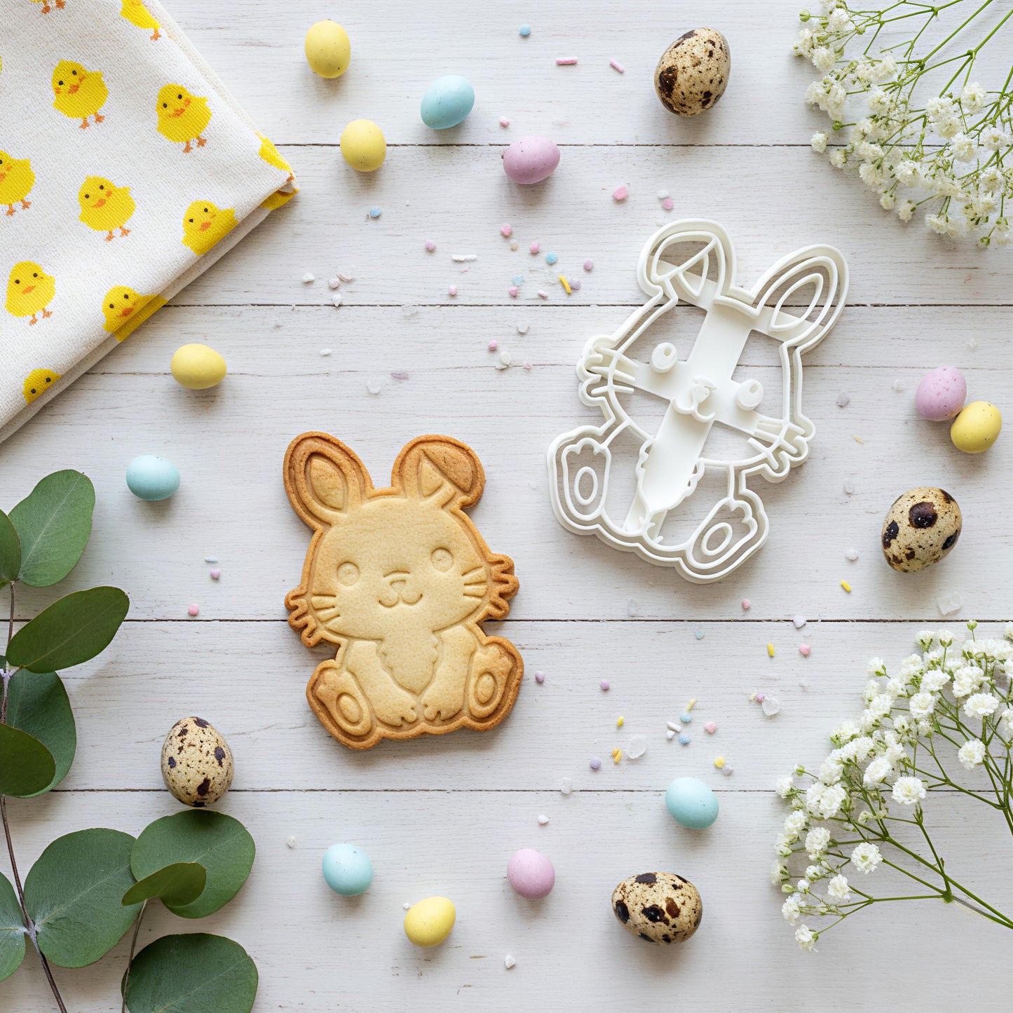 Hase Keksausstecher für kreative Plätzchenformen