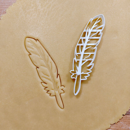 Feder Keksausstecher, Plätzchenausstecher Feder