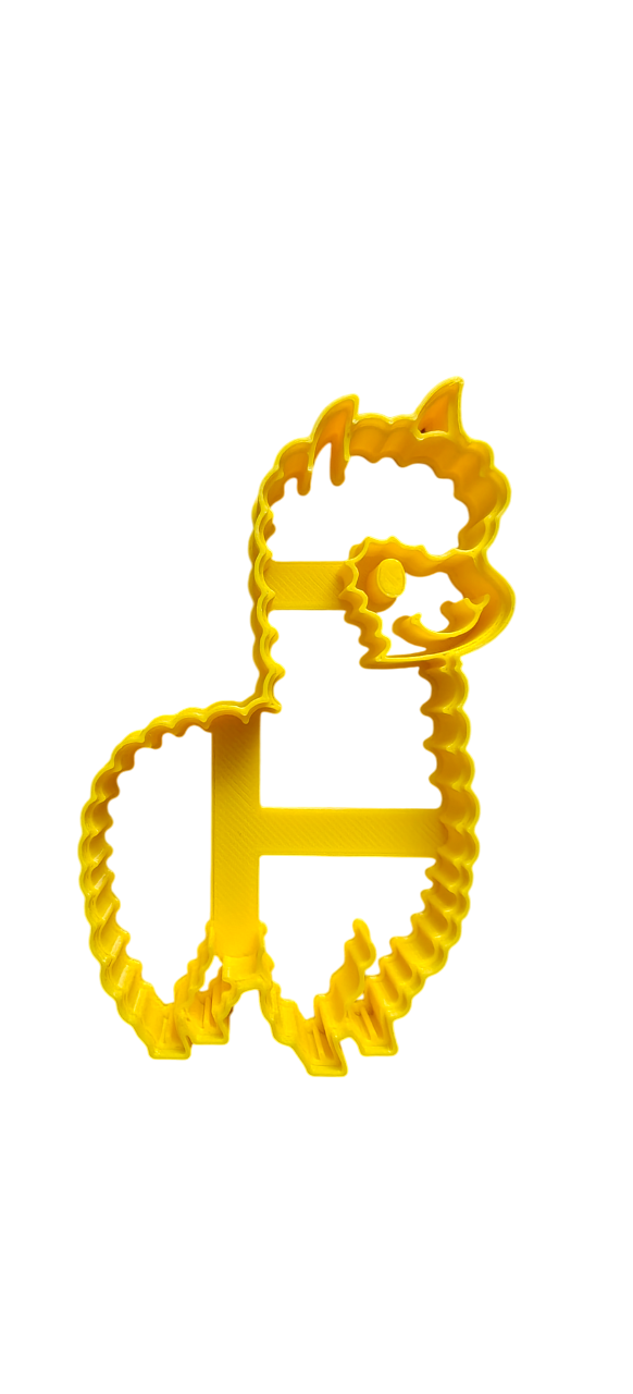 Lama Ausstechform, Keksausstecher - CPrints 3D