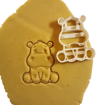 Nilpferd Keksausstecher – Ausstechform für kreative Keks-Designs