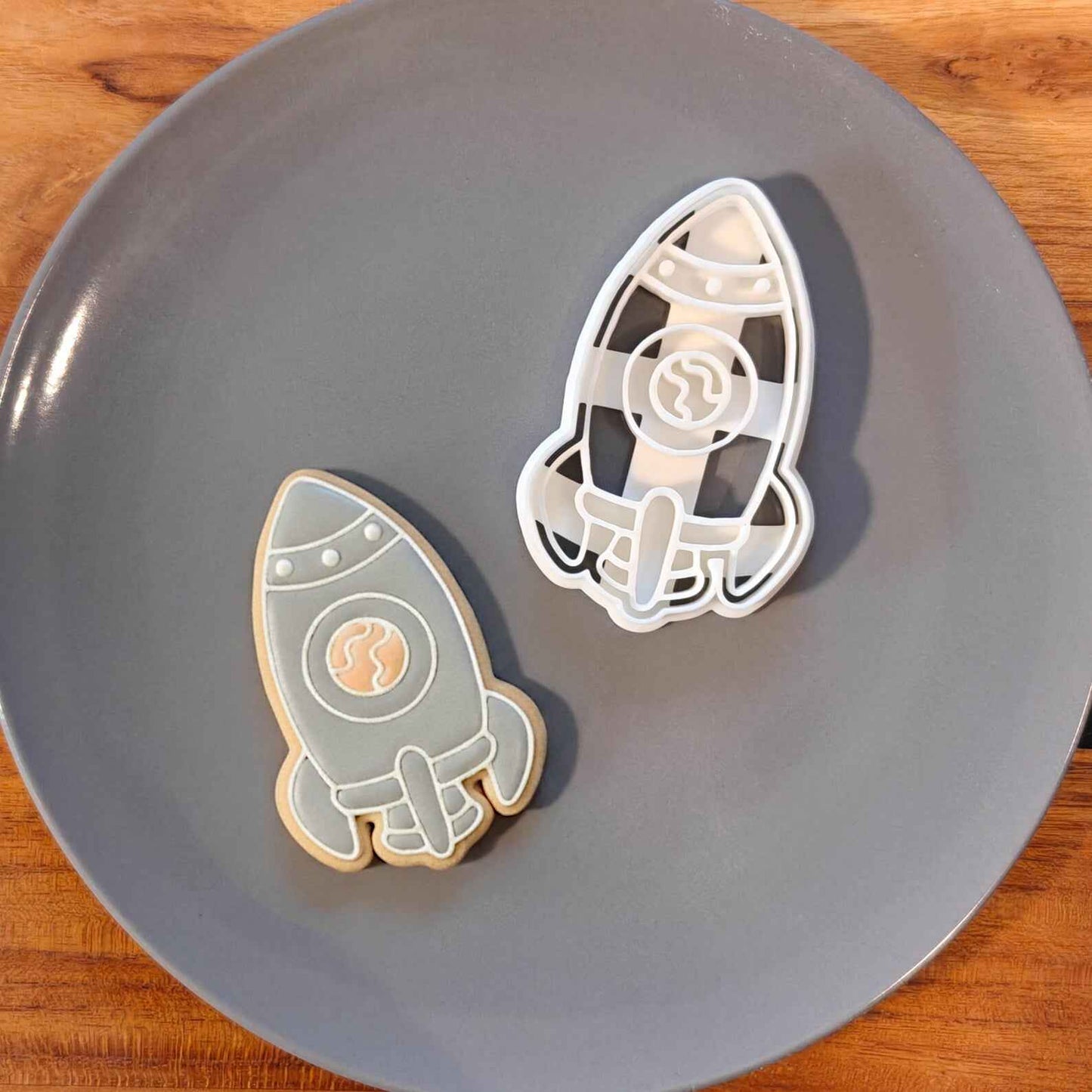 Rakete Ausstechform, Keksausstecher