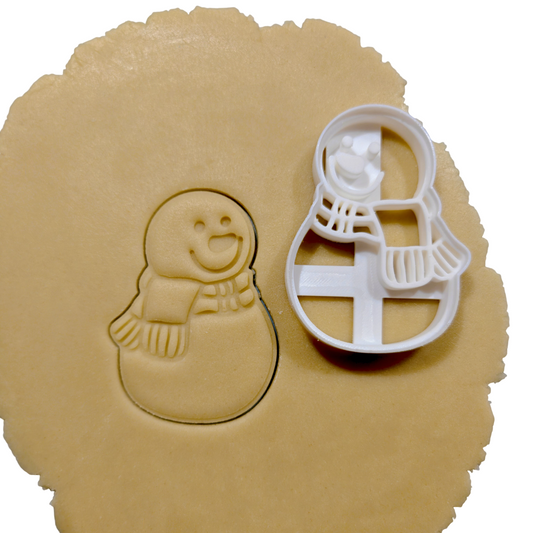 Snowman cookie cutter, cookie cutter