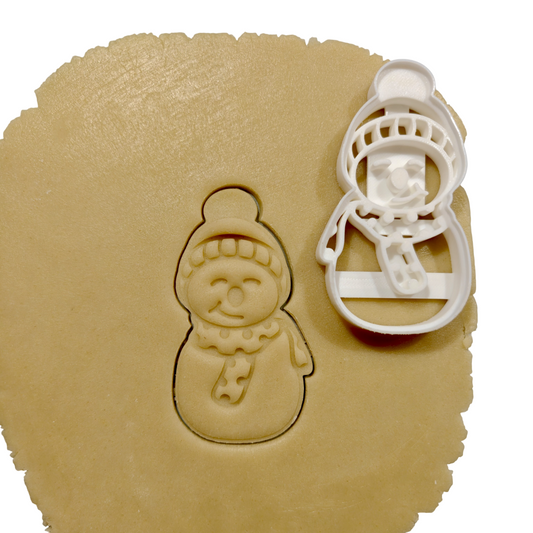 Snowman cookie cutter, cookie cutter