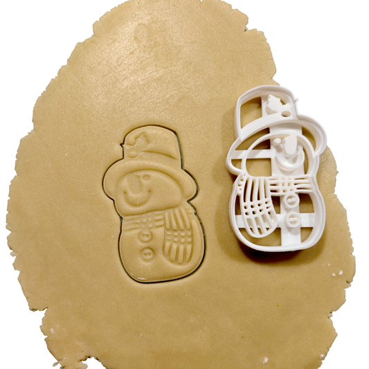 Snowman cookie cutter, cookie cutter