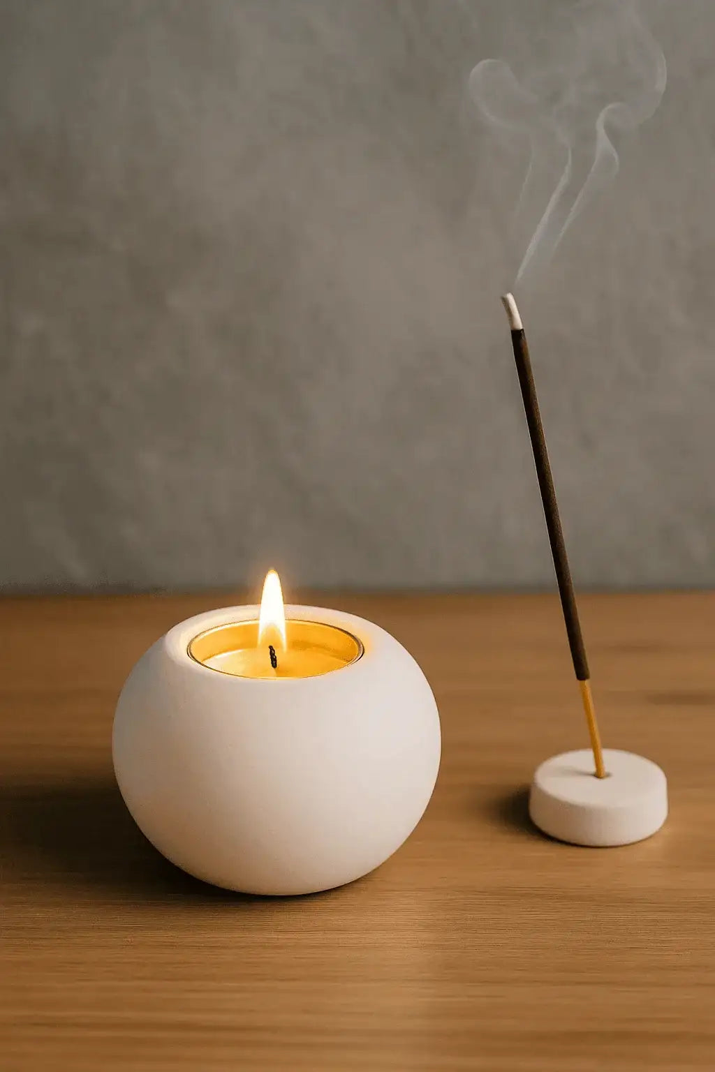 A weighted tealight holder – for DIY &amp; real atmosphere