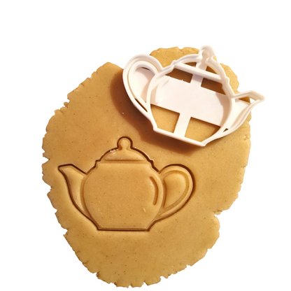 Teekanne Ausstechform, Keksausstecher
