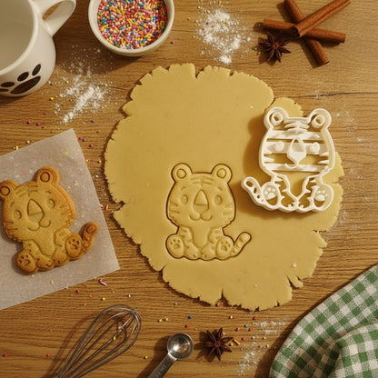 Tiger Ausstechform, Keksausstecher