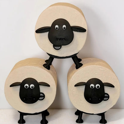 Sheep toilet paper holder