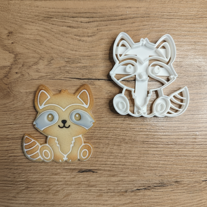 Waschbär Ausstechform, Keksausstecher - CPrints 3D