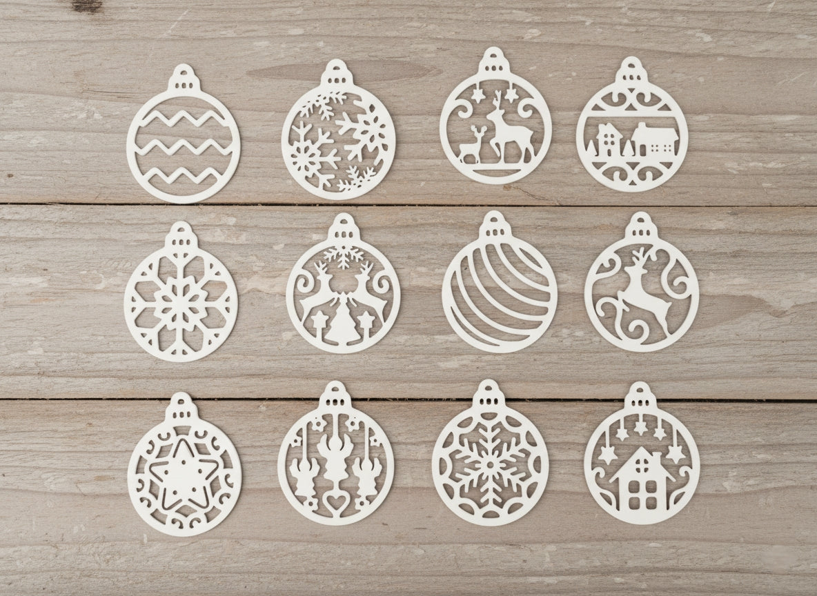 Weihnachtsbaum Dekoration, Set, 12-teilig