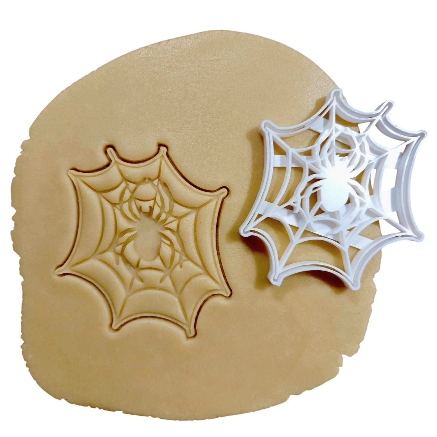 Halloween Keksausstecher Spinnennetz – Ausstechform für unvergessliche Halloween-Feste