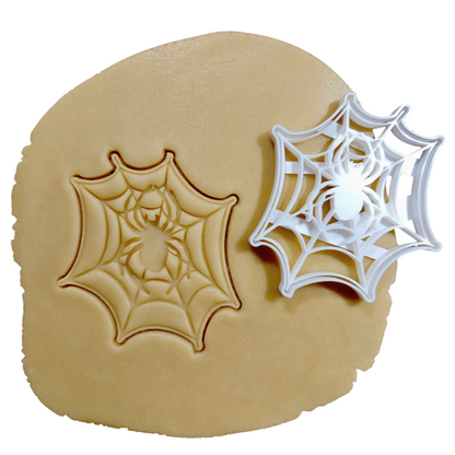 Halloween Keksausstecher Spinnennetz – Ausstechform für unvergessliche Halloween-Feste