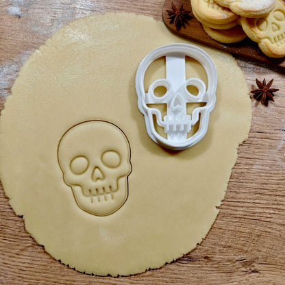 Totenkopf Keksausstecher für gruselige Backideen
