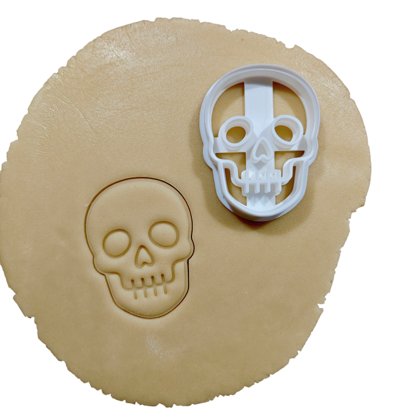 Totenkopf Keksausstecher für gruselige Backideen